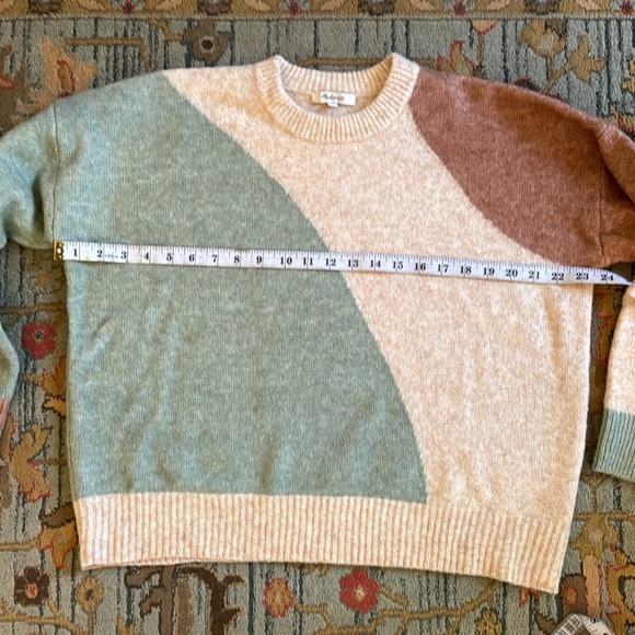 Madewell Colorblock Woolblend Sweater - Picture 6 of 7